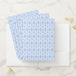Vibrant Modern Pattern with Bold Color Shapes Pocket Folder