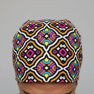 Vibrant Modern Tribal Geometric Ethnic Boho Bandana