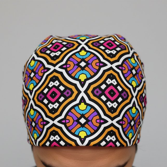 Vibrant Modern Tribal Geometric Ethnic Boho Bandana (Creator Uploaded)