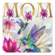 Vibrant Mom Hummingbird 