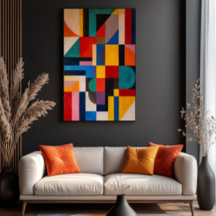 Vibrant Mosaic Poster