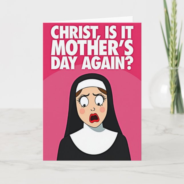 Vibrant Mothers Day Message Card (Front)