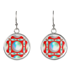 Vibrant Multicolor Drop Earrings -