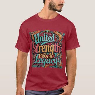Vibrant Multicolor Handcrafted T-Shirt
