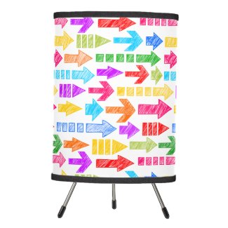 Vibrant Multicolor Modern Geometric Arrow Pattern