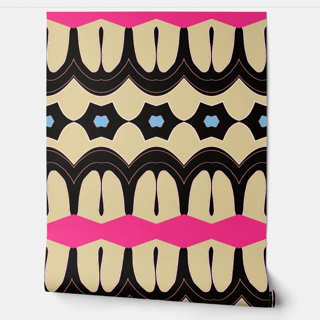 Vibrant multicolor "Ratti_Creative_Arts" wallpaper (Unrolling)