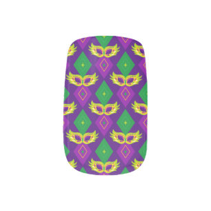 Vibrant Nails for Mardi Gras: Inspired by the Colo Minx Nail Art