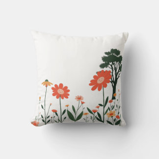 Vibrant Nature Art for Home & Gifts | Pillow