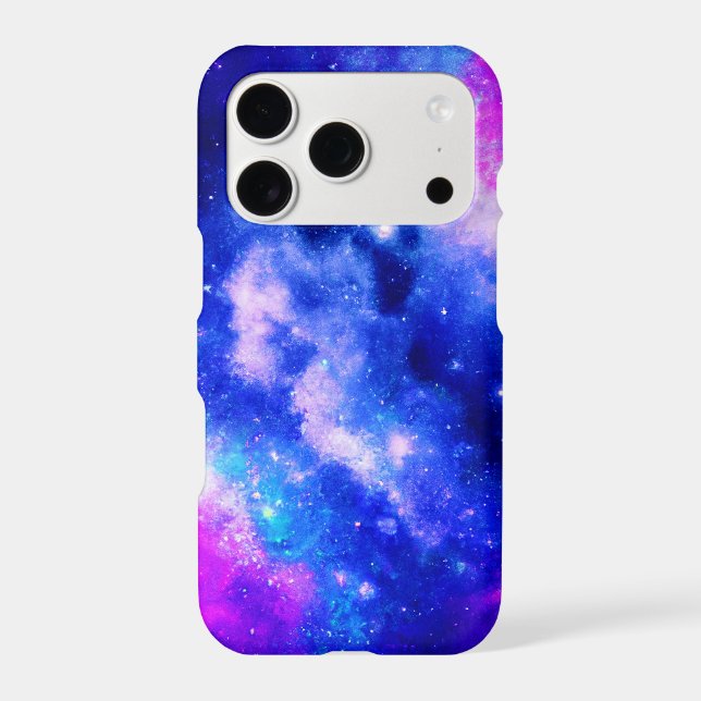 Vibrant Nebula Exploration Pattern Iphone Case (Back)