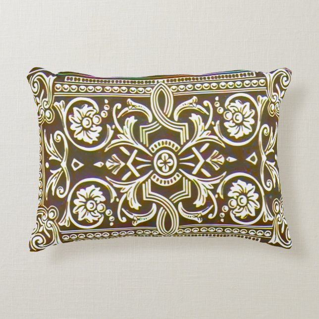 Vibrant New Design Lumbar Pillow – (Front)