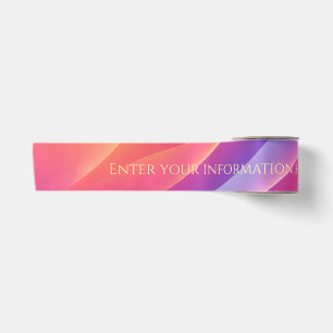 Vibrant New Year Celebration with Colorful design Satin Ribbon