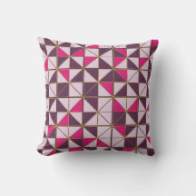 Vibrant Nubian Geometric Throw Pillow | African Et