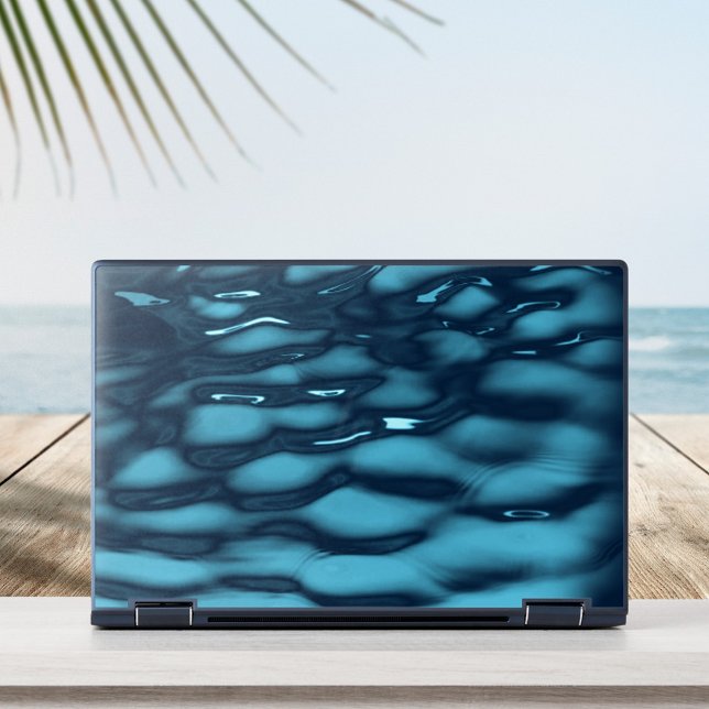 Vibrant Ocean Current Texture HP Laptop Skin (Creator Uploaded)