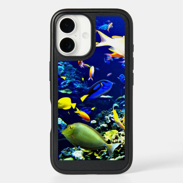 Vibrant Ocean Life Otterbox iPhone Case (Back)