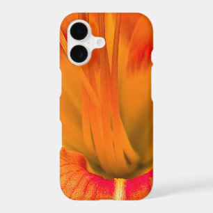 Vibrant orange daylily macro elegant nature iPhone 17 case