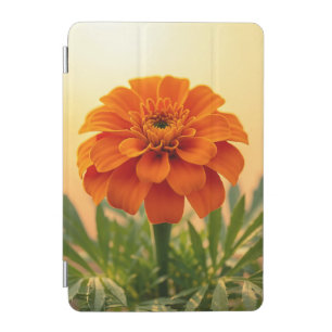 Vibrant Orange Marigold Flower Golden Sunset iPad Mini Cover