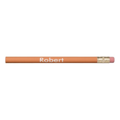 Vibrant Orange Pencil
