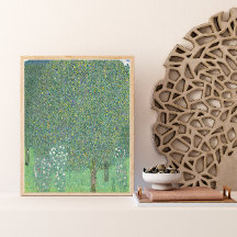 Vibrant Orchard Tree Landscape Wall Art Print