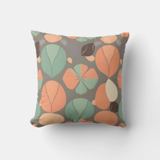 Vibrant Organic Pillow - Soft Color Decor