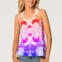 Vibrant Pastel Symmetry – Abstract Textured Art
