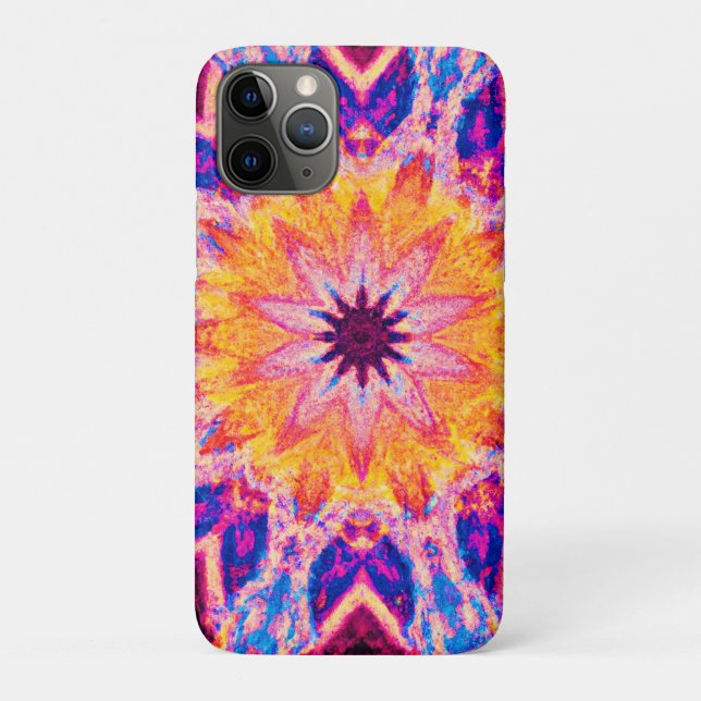 Vibrant Pattern Power Art Case-Mate iPhone Case (Back)