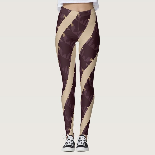 Vibrant Patterns: Leggings for Every Occasion (Front)