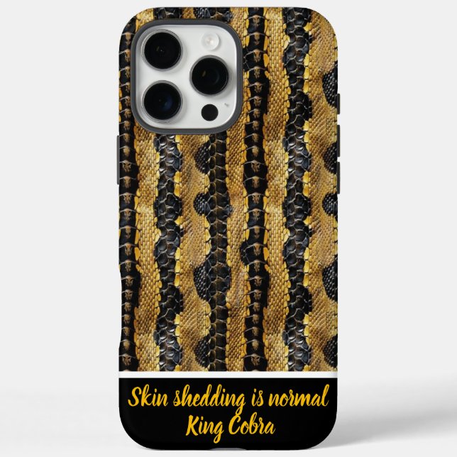 Vibrant patterns of shed snakeskin Case-Mate iPhone case (Back)