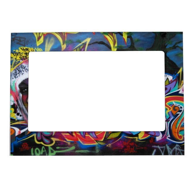 Vibrant photo frame - street art (Front)