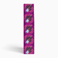 Vibrant Pink Floral Blue Bass Guitar Binder | Zazzle