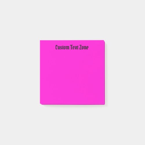 Vibrant Pink Post_it Notes