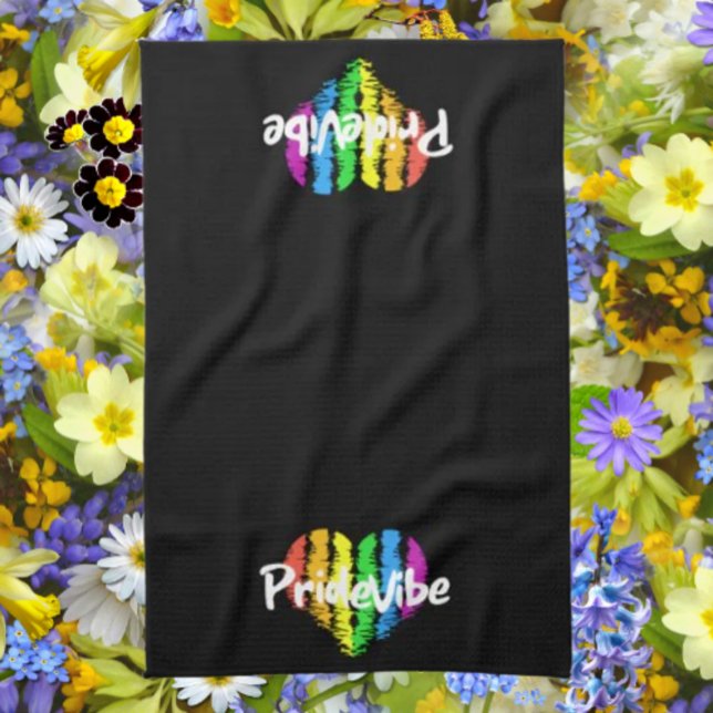 Vibrant PrideVibe Kitchen Towel (Creator Uploaded)
