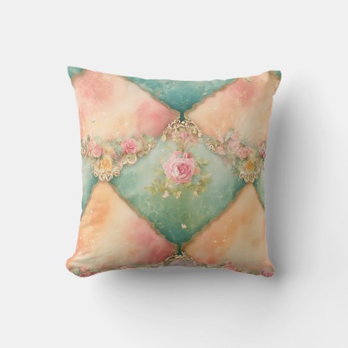 Vibrant Print Accent Pillow Elevate Your Space Throw Pillow