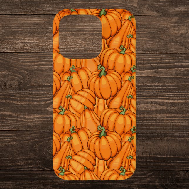 Vibrant Pumpkin Patch Pattern Case-Mate iPhone Case (Creator Uploaded)