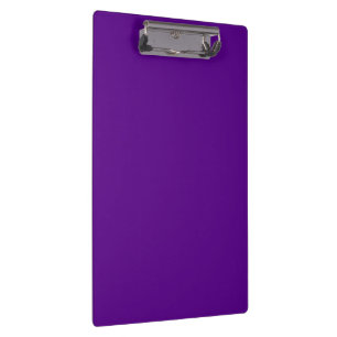 Vibrant Purple Accent Color Customizable Clipboard