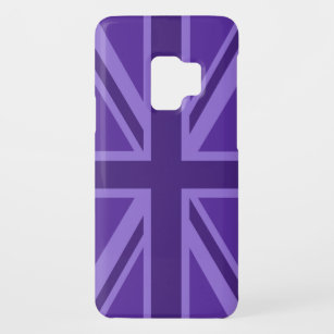 Vibrant Purple Union Jack Case-Mate Samsung Galaxy S9 Case