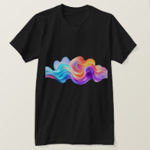 Vibrant Rainbow Abstract Fluid Waves