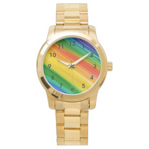 Vibrant Rainbow of Colors Watch