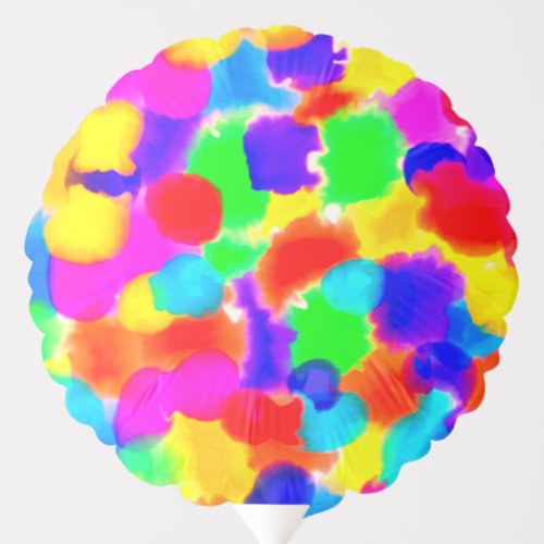 Vibrant Rainbow Party Balloon