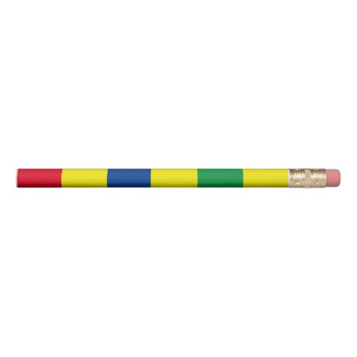 Vibrant Rainbow Pencil _ Multicolor School Supply
