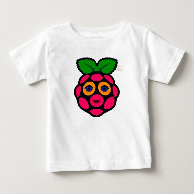 🍓 Vibrant Raspberry Cute Baby Fruit Gift ✨ T-Shirt (Front)