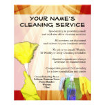 Vibrant Ray Business Office Cleaning Service Flyer