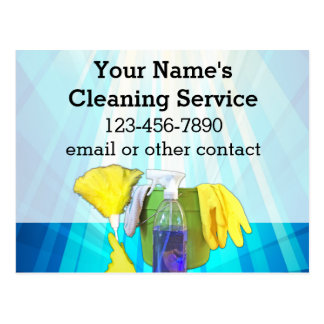 Cleaning Service Postcards | Zazzle