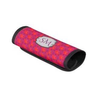 Vibrant Red Purple Flash Flame Pattern