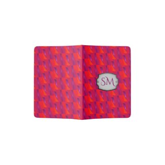 Vibrant Red Purple Flash Flame Pattern