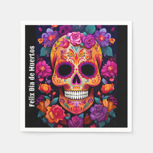 🌹Vibrant Remembrance: A Día de Muertos Tribute🌹 Napkins