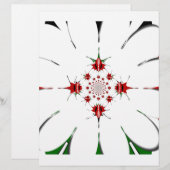 Vibrant Republic of Kenya Shield Flag Kaleidoscope (Front/Back)