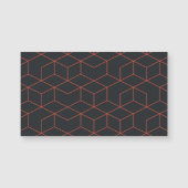 Vibrant, retro, simple, cool, trendy cube pattern (Front)