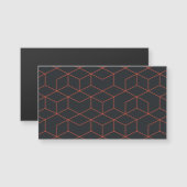 Vibrant, retro, simple, cool, trendy cube pattern (Front/Back)