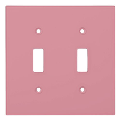 Vibrant Rose Gold Light Switch Cover