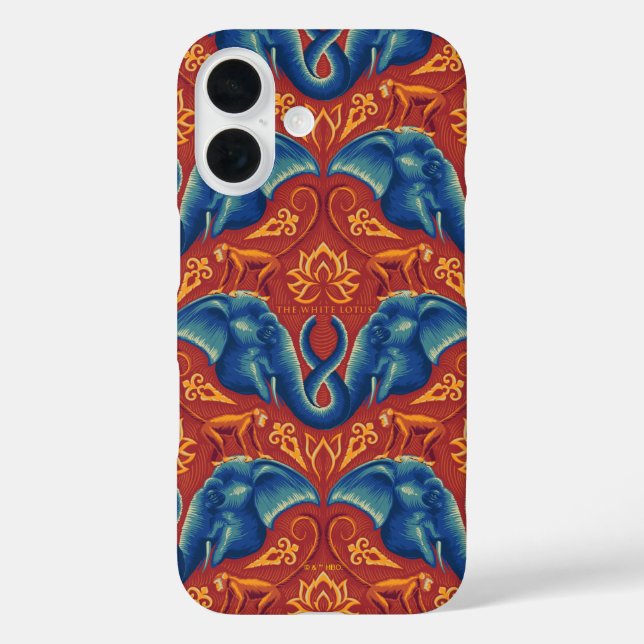 Vibrant Safari Tapestry Pattern - The White Lotus Case-Mate iPhone Case (Back)
